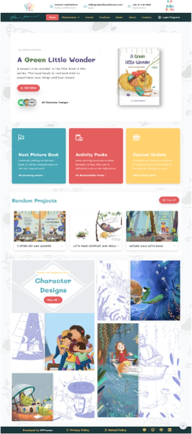 A Green Little Wonder website